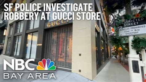 gucci robbery|Gucci robbery today.